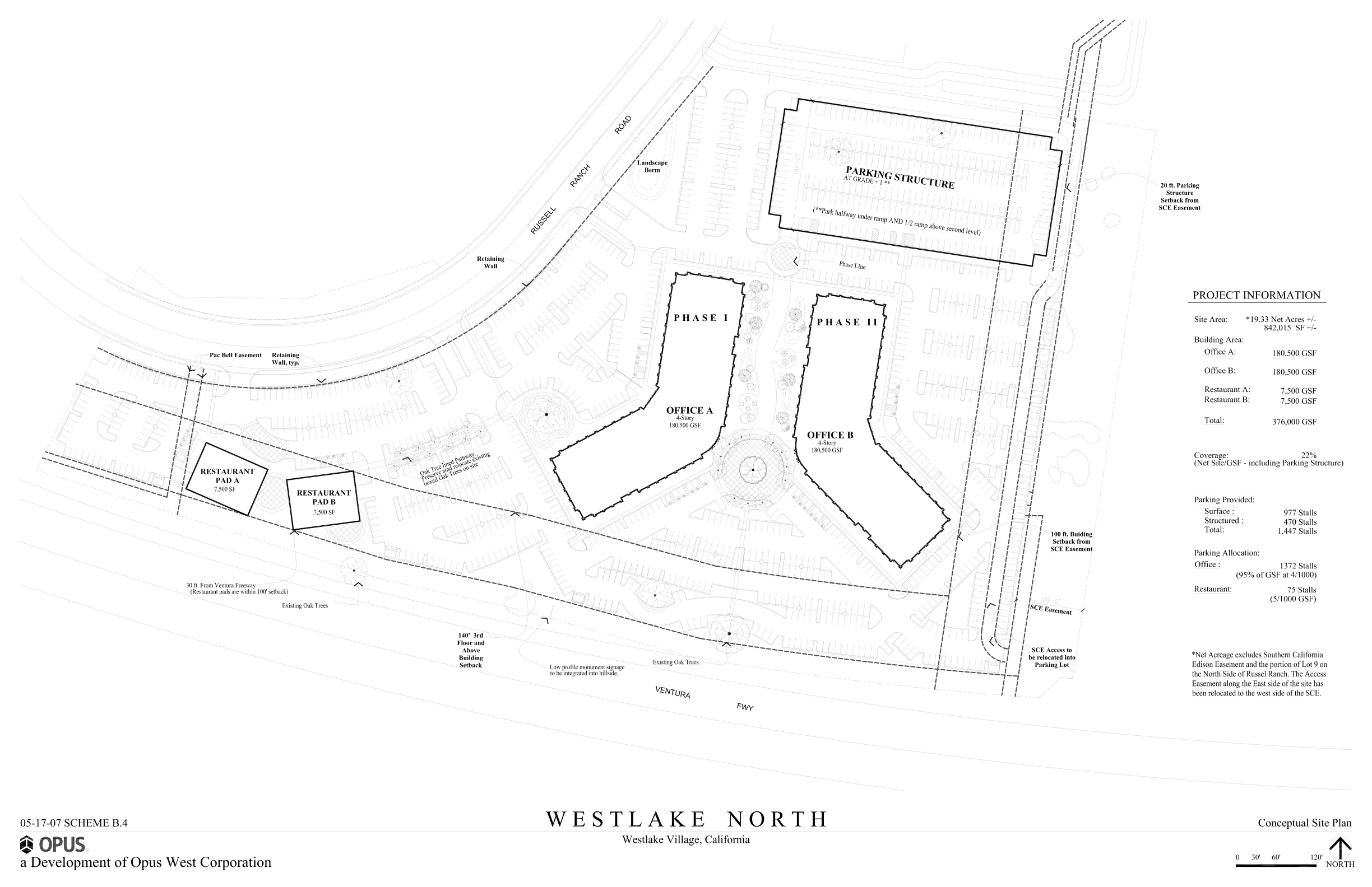 Opus West Russell Ranch Site Plan